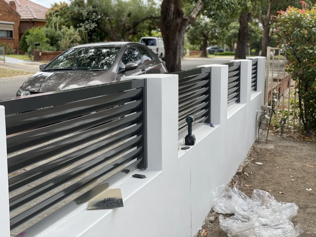 Aluminium Slat Fencing