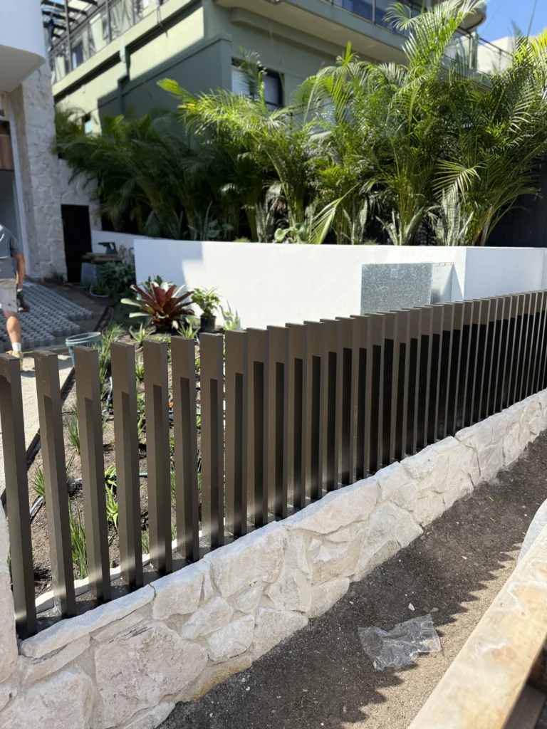 Vertical Slat Fencing in sydney
