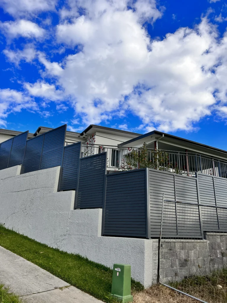 Vertical Slat Fencing in sydney