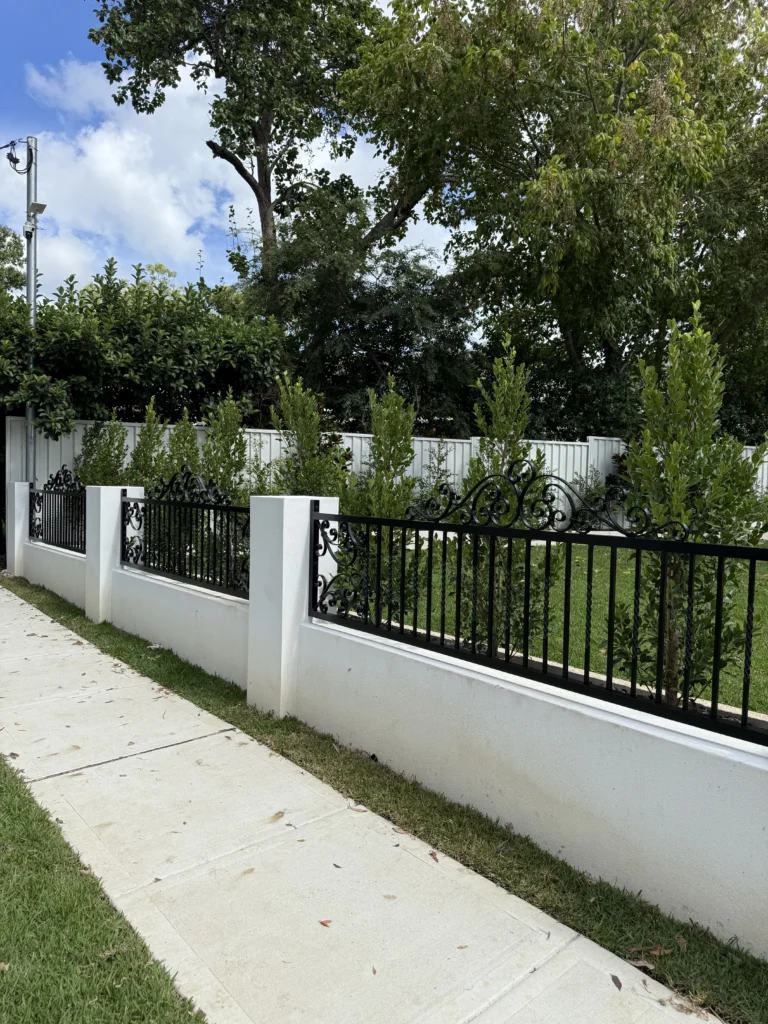 Vertical Slat Fencing in sydney