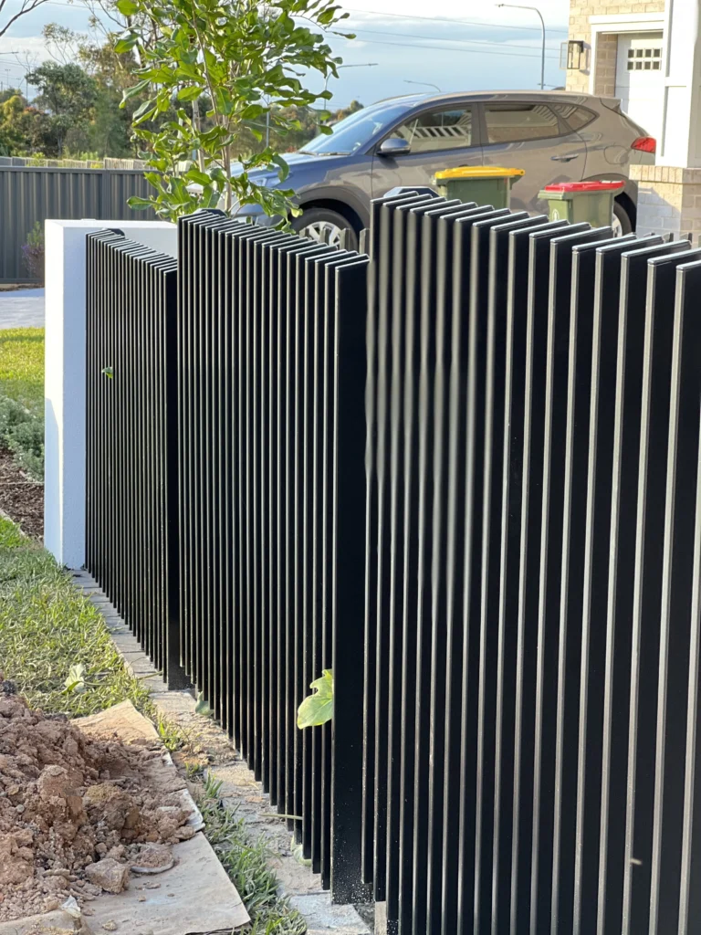 Vertical Slat Fencing