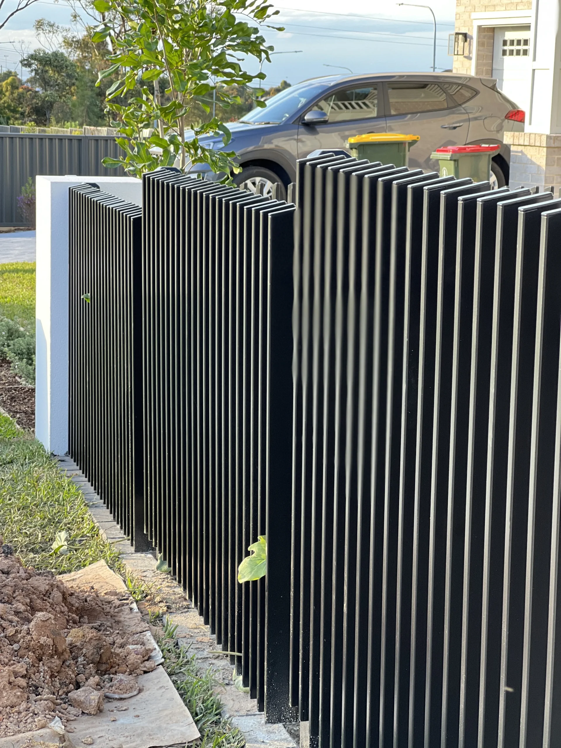 Vertical Slat Fencing